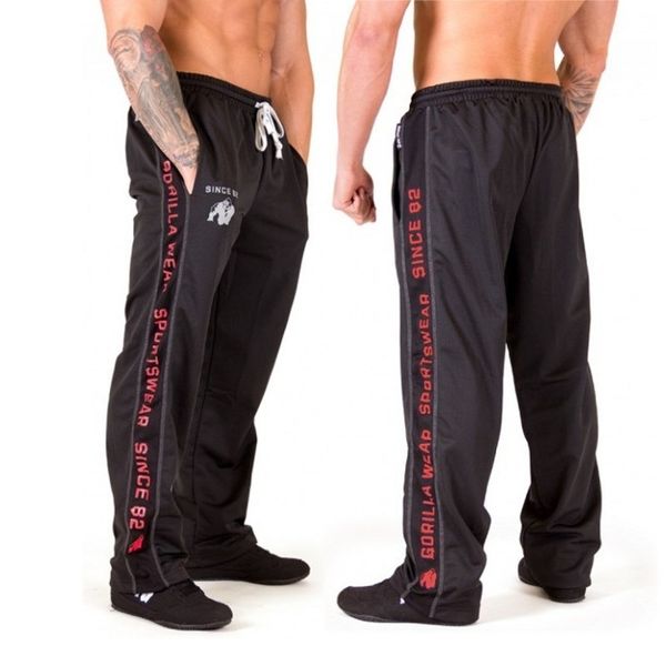 mens jogger sweatpants new fashion loose pants joggers striped pants gyms clothing men's fitness workout sporting trousers 201113, Black
mens jogger sweatpants new fashion loose pants joggers striped pants gyms clothing men's fitness workout sporting trousers 201113, Black