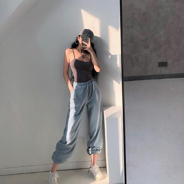 european and american high waist comfortable pants versatile sports leisure elastic waist loose legged pants drop shipping, Black;white
european and american high waist comfortable pants versatile sports leisure elastic waist loose legged pants drop shipping, Black;white