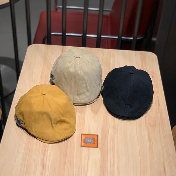 berets classic british style spring autumn solid color adjustable daily match ease simple snapback retro male sboy beret cap, Blue;gray
berets classic british style spring autumn solid color adjustable daily match ease simple snapback retro male sboy beret cap, Blue;gray