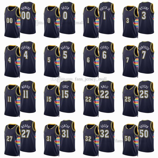 printed city basketball jerseys 15 nikola 27 jamal jokic murray 50 aaron 5 will gordon barton 11 monte 0 jamychal morris green 32 jeff 1 mic, Black;red
printed city basketball jerseys 15 nikola 27 jamal jokic murray 50 aaron 5 will gordon barton 11 monte 0 jamychal morris green 32 jeff 1 mic, Black;red