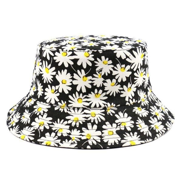cloches 2021 casual summer bucket hat men and women daisy print double side wear easy matching cap fashion soft, Blue;gray
cloches 2021 casual summer bucket hat men and women daisy print double side wear easy matching cap fashion soft, Blue;gray