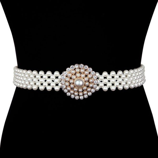 fashion women's rhinestone belt female bright bride wedding bling crystal diamond belt waist chain rhinestones pearl belts, Black;brown
fashion women's rhinestone belt female bright bride wedding bling crystal diamond belt waist chain rhinestones pearl belts, Black;brown