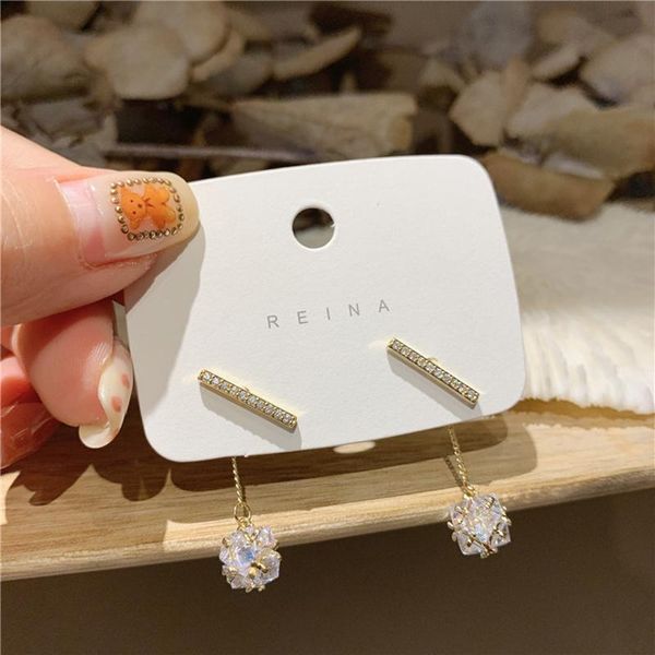 dangle & chandelier fashion s925 needle earrings for women creative design jewelry one word micro inlaid rhinestones girl woman, Silver
dangle & chandelier fashion s925 needle earrings for women creative design jewelry one word micro inlaid rhinestones girl woman, Silver
