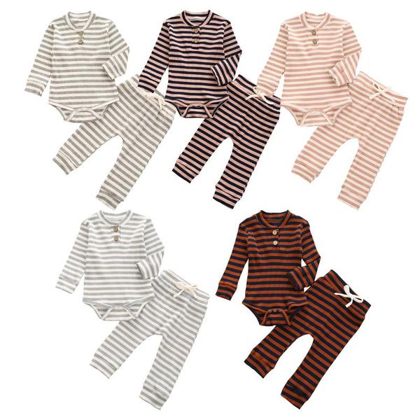 clothing sets 2021 fall toddler baby girls boys set children long sleeve round neck striped bodysuit + drawstring pants 0-24m, White
clothing sets 2021 fall toddler baby girls boys set children long sleeve round neck striped bodysuit + drawstring pants 0-24m, White