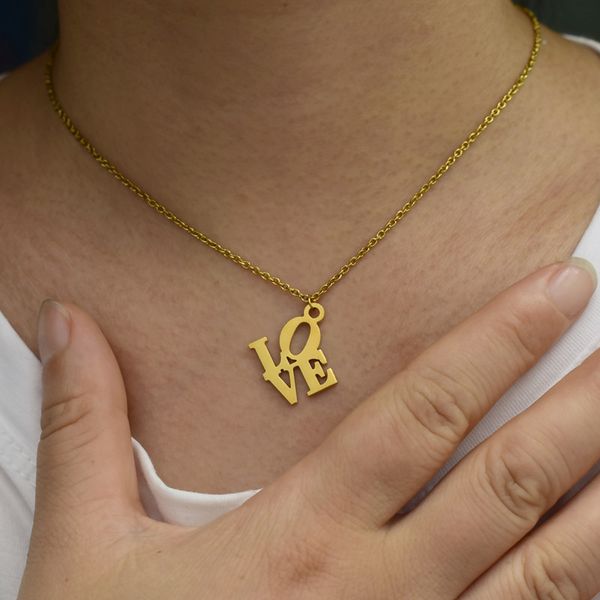 europe and the united states new personality love creative letter necklace female fashion temperament joker accessories, Silver
europe and the united states new personality love creative letter necklace female fashion temperament joker accessories, Silver
