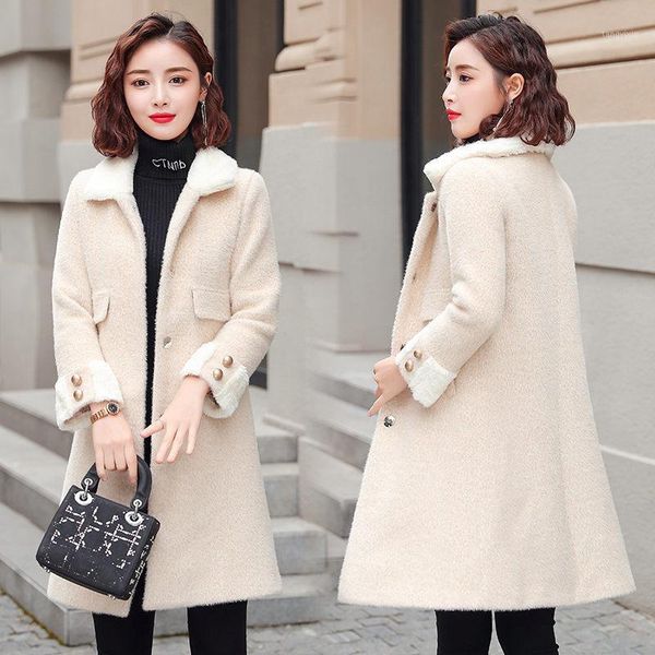 2019 new autumn and winter thick woolen coat women long lapel elegant patchwork windbreaker flannel jacket lady plus size f16031, Black
2019 new autumn and winter thick woolen coat women long lapel elegant patchwork windbreaker flannel jacket lady plus size f16031, Black