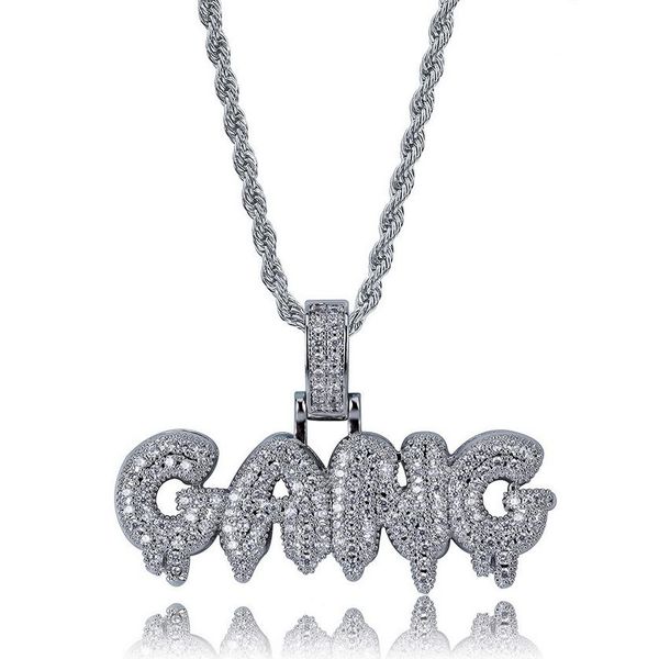 initial letter necklace pendant jewelry luxury fashion bling zircon micro paved platinum 18k gold plated gang hip hop men necklaces, Silver
initial letter necklace pendant jewelry luxury fashion bling zircon micro paved platinum 18k gold plated gang hip hop men necklaces, Silver