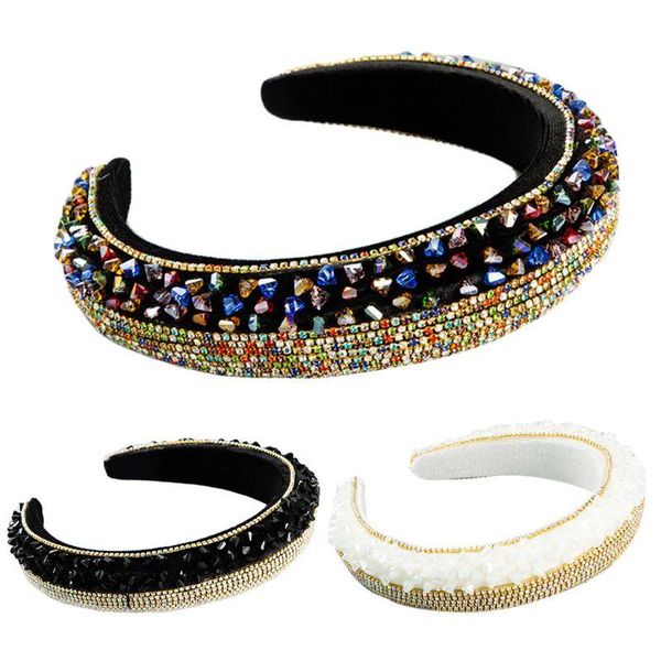hair accessories baroque wedding prom headband glitter rhinestone patchwork hoop luxury colorful crystal sponge padded women bandana
hair accessories baroque wedding prom headband glitter rhinestone patchwork hoop luxury colorful crystal sponge padded women bandana