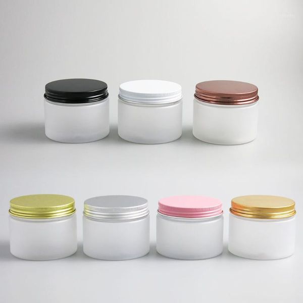 storage bottles & jars 24 x 150g empty frost cosmetic cream containers 150cc 150ml for cosmetics packaging plastic with metal lids1
storage bottles & jars 24 x 150g empty frost cosmetic cream containers 150cc 150ml for cosmetics packaging plastic with metal lids1