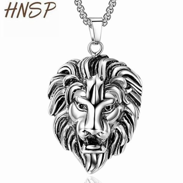 pendant necklaces hnsp 3.0mm stainless steel chain lion necklace for men male punk jewelry, Silver
pendant necklaces hnsp 3.0mm stainless steel chain lion necklace for men male punk jewelry, Silver