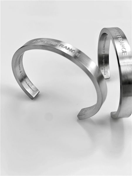 arnodefrance adf steel printing function industrial sense bracelet titanium steel couple bracelet accessories men and women tide brand, Black
arnodefrance adf steel printing function industrial sense bracelet titanium steel couple bracelet accessories men and women tide brand, Black