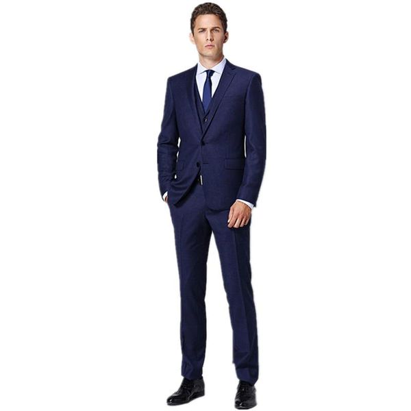 men's suits & blazers classic suit navy lapel single-breasted business office groom wedding dress (coat + pants vest) custom, White;black
men's suits & blazers classic suit navy lapel single-breasted business office groom wedding dress (coat + pants vest) custom, White;black