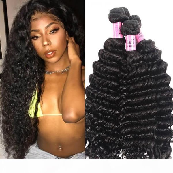 3pcs lot tkwig deep wave brazilian human hair weave full lace human hair for black women, Black;brown
3pcs lot tkwig deep wave brazilian human hair weave full lace human hair for black women, Black;brown