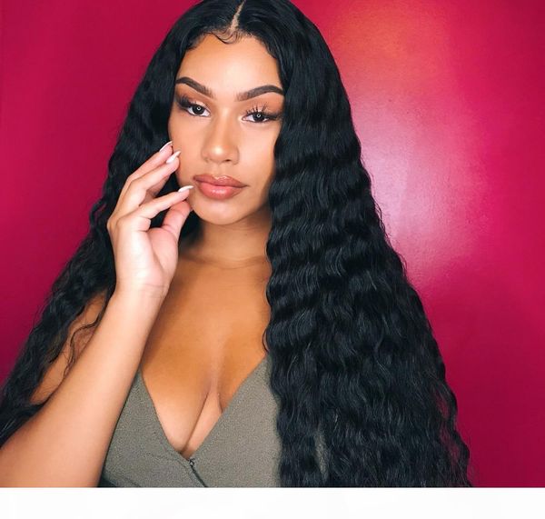 13x4 lace front human hair wig with baby hair pre plucked deep wave wig brazil brazilian curly human hair wig, Black
13x4 lace front human hair wig with baby hair pre plucked deep wave wig brazil brazilian curly human hair wig, Black