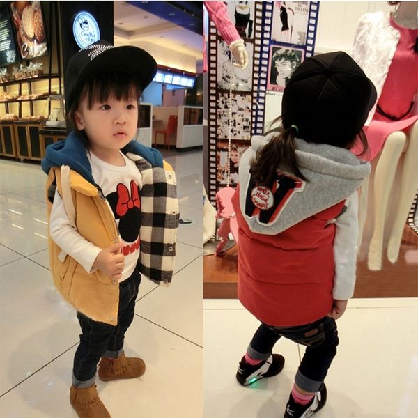 selling winter children thickening with a hooded wadded jacket vest for boys and girls baby waistcoat vest y200901, Camo
selling winter children thickening with a hooded wadded jacket vest for boys and girls baby waistcoat vest y200901, Camo