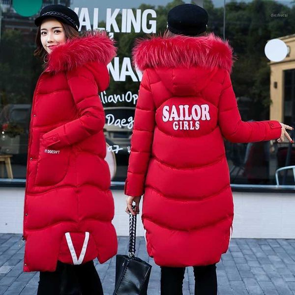 winter jackte women parkas thicken faux fur letter outwear hooded long female cotton padded coats basic lx8331, Black
winter jackte women parkas thicken faux fur letter outwear hooded long female cotton padded coats basic lx8331, Black
