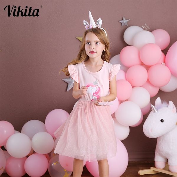 vikita girls summer dress flare sleeve girls tutu dresses kids unicorn princess dress children costumes for kids cotton clothes lj200923, Red;yellow
vikita girls summer dress flare sleeve girls tutu dresses kids unicorn princess dress children costumes for kids cotton clothes lj200923, Red;yellow