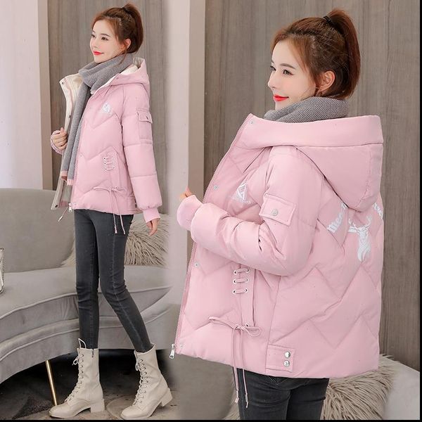 new women parkas jackets winter fashion hooded thicken coats striped women short down cotton parkas pocket warm female outwear, Black
new women parkas jackets winter fashion hooded thicken coats striped women short down cotton parkas pocket warm female outwear, Black