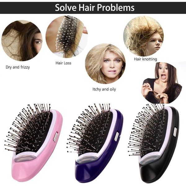 electric klit negative ionic hairbrush women detangler scalp massage hair brush comb frizz hair haarborstel klit wmtcod xhhair, Silver
electric klit negative ionic hairbrush women detangler scalp massage hair brush comb frizz hair haarborstel klit wmtcod xhhair, Silver