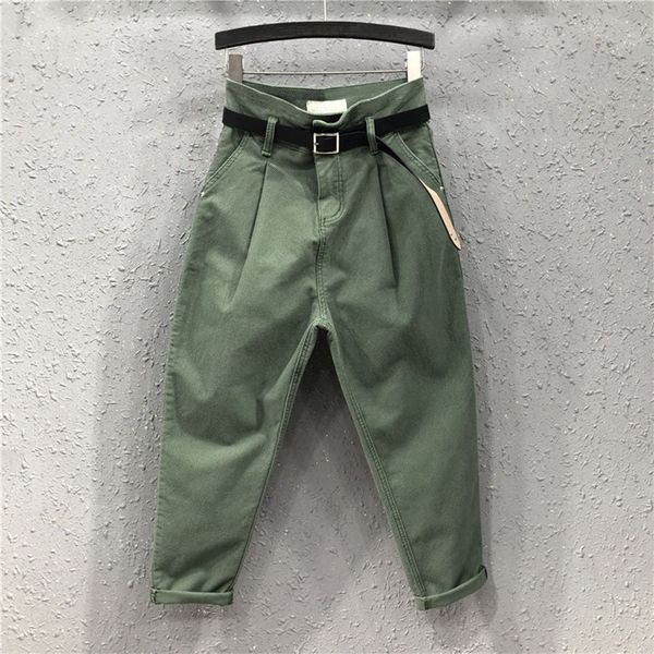 streetwear high cotton denim casual female pants loose plus ankle size hip hop breech length thin femlae waist, Blue
streetwear high cotton denim casual female pants loose plus ankle size hip hop breech length thin femlae waist, Blue