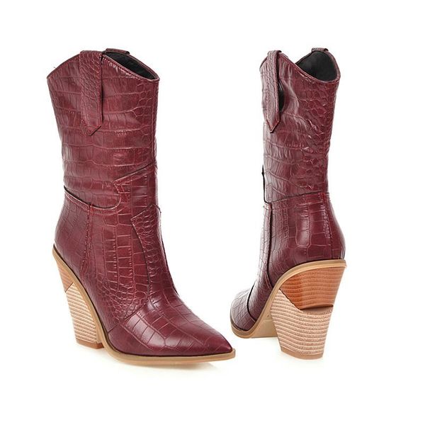2020 plus size 34-48 new women boots autumn winter shoes thick high heels ladies short western boots fashion ankle boots female lj201030, Black
2020 plus size 34-48 new women boots autumn winter shoes thick high heels ladies short western boots fashion ankle boots female lj201030, Black