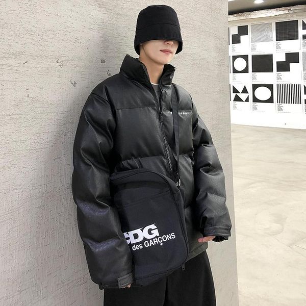 men's down & parkas 2021 autumn and winter loose solid color stand collar printed cotton fashion fashionable casual thick coat black /
men's down & parkas 2021 autumn and winter loose solid color stand collar printed cotton fashion fashionable casual thick coat black /