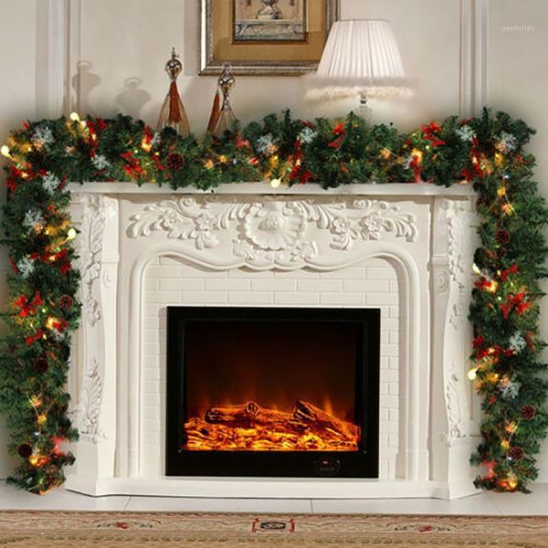 christmas decorations 1.8/2.7m garland wreath artificial tree ornament 4 colors year fireplace natal decor decoration1
christmas decorations 1.8/2.7m garland wreath artificial tree ornament 4 colors year fireplace natal decor decoration1