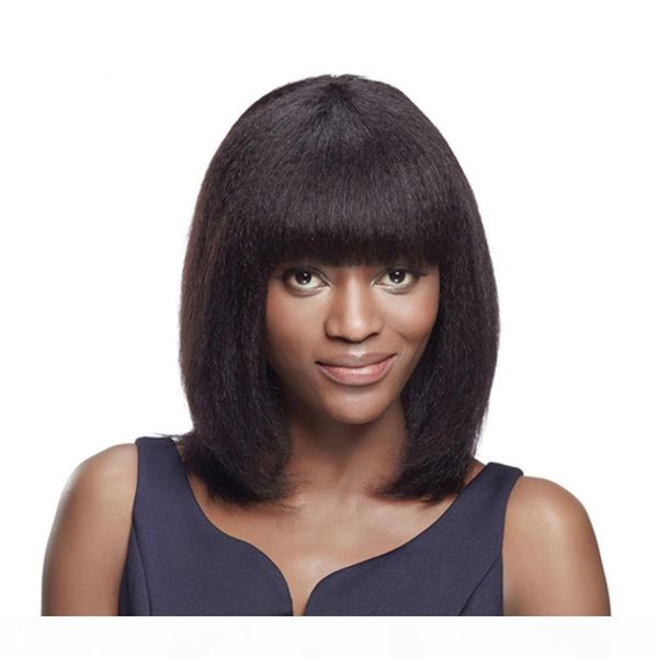 light yaki human hair bob wig with bangs virgin peruvian full lace wig bob yaki straight lace front wig with bangs natural black, Black;brown
light yaki human hair bob wig with bangs virgin peruvian full lace wig bob yaki straight lace front wig with bangs natural black, Black;brown