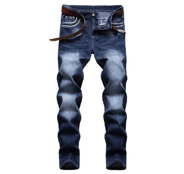 men's jeans korean style fashion men retro light blue elastic slim fit ripped denim trousers dark two-tone straight-leg pants
men's jeans korean style fashion men retro light blue elastic slim fit ripped denim trousers dark two-tone straight-leg pants