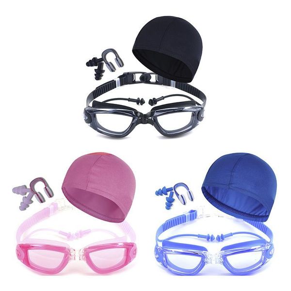 men women swimming goggles glasses non-fogging uv protection swim cap&nose clips m bbyebj
men women swimming goggles glasses non-fogging uv protection swim cap&nose clips m bbyebj