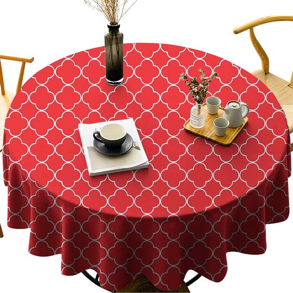 waterproof round table cover arabesque style motifs oriental royal red floral petal pattern moroccan print
waterproof round table cover arabesque style motifs oriental royal red floral petal pattern moroccan print