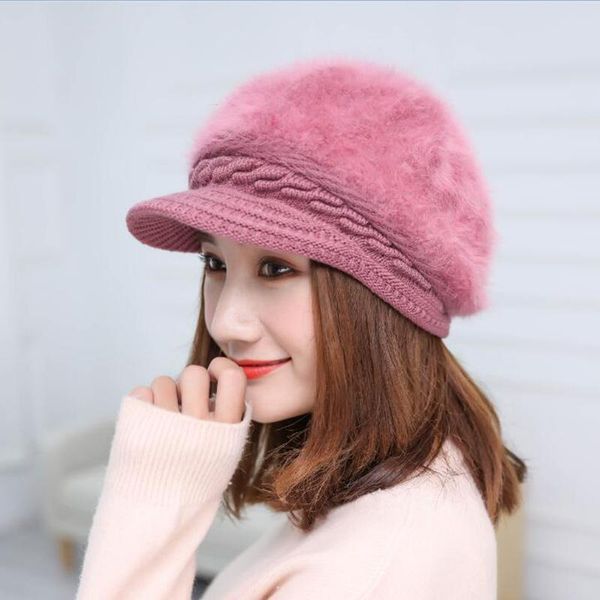 berets ozyc women's fur knitted beanies fashion beret hat with velvet inside and pearl decoration girls winter warm hats, Blue;gray
berets ozyc women's fur knitted beanies fashion beret hat with velvet inside and pearl decoration girls winter warm hats, Blue;gray