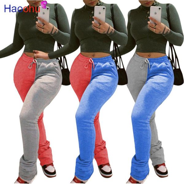women's pants & capris haoohu winter autumn patchwork stacked for women active trousers skinny streetwear classic sweatpants, Black;white
women's pants & capris haoohu winter autumn patchwork stacked for women active trousers skinny streetwear classic sweatpants, Black;white