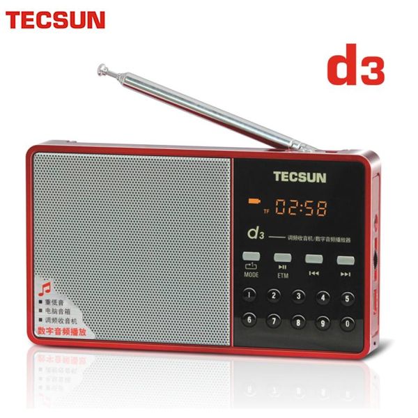 radio tecsun d3 fm with usb portable speaker mp3 screen and rechargeable battery support audio input, digital channel
radio tecsun d3 fm with usb portable speaker mp3 screen and rechargeable battery support audio input, digital channel