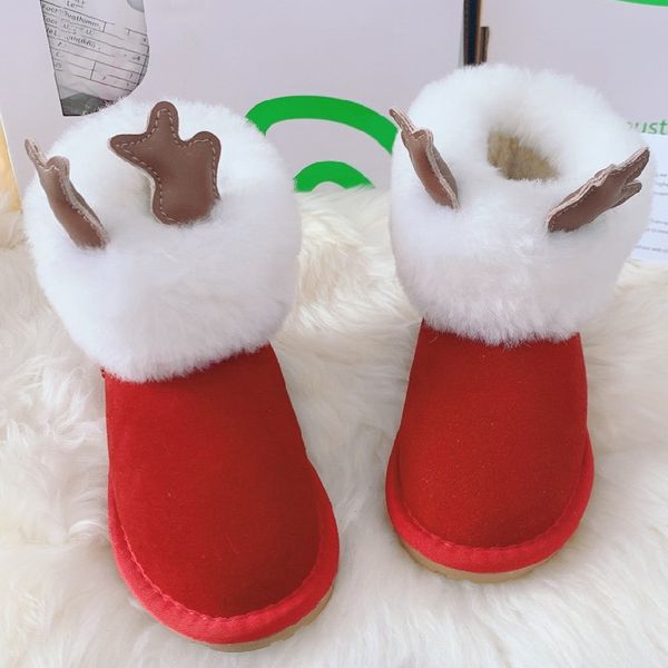 2020 design full original single boy and girl shoes snow boots christmas deer pure wool short boots ing, Black;grey
2020 design full original single boy and girl shoes snow boots christmas deer pure wool short boots ing, Black;grey