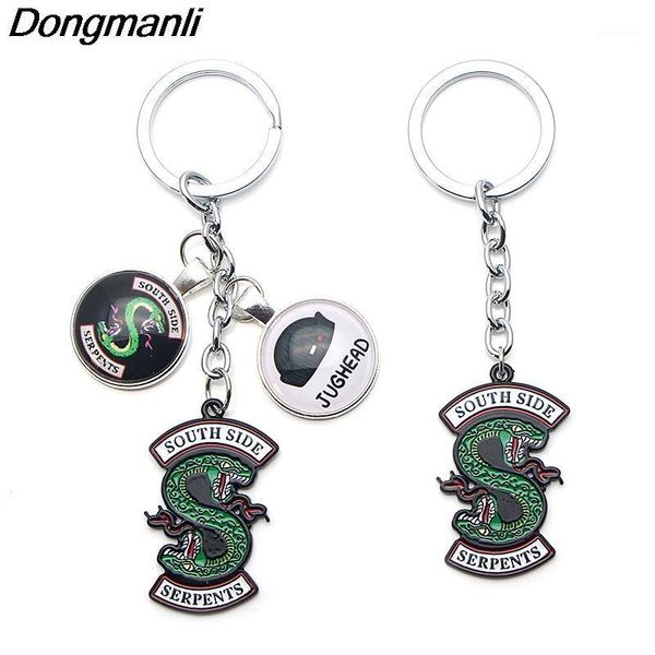 keychains dmlsky alloy riverdale southside serpents key chains ring gift for women girl bag charm keychain cool keyring jewelry m23551, Silver
keychains dmlsky alloy riverdale southside serpents key chains ring gift for women girl bag charm keychain cool keyring jewelry m23551, Silver