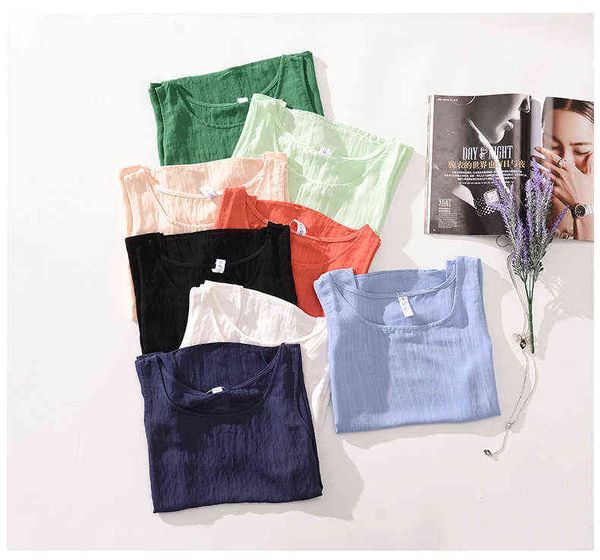 women's t-shirt women's cotton linen casual sleevels t-shirt vt large solid color suspender vt, White
women's t-shirt women's cotton linen casual sleevels t-shirt vt large solid color suspender vt, White