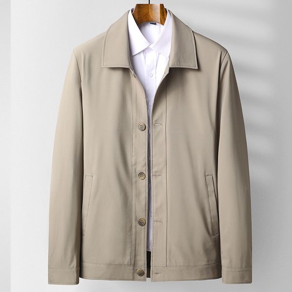 2021 spring new jacket lapel business casual men's middle aged dad solid color coat batch, Black;brown
2021 spring new jacket lapel business casual men's middle aged dad solid color coat batch, Black;brown