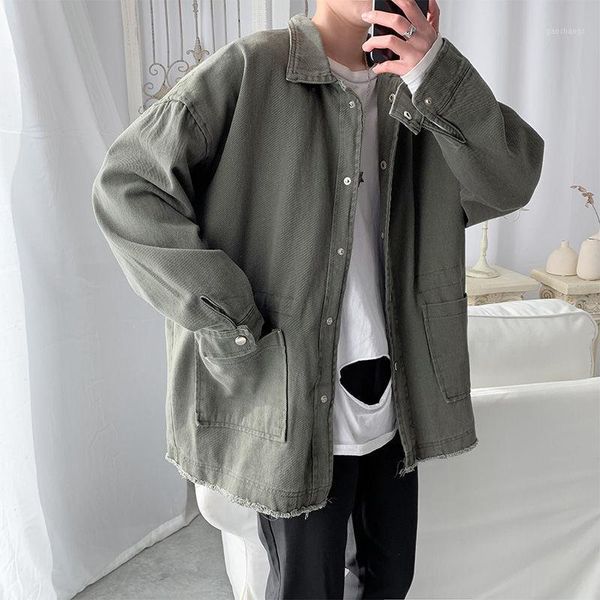 spring jacket men's fashion solid color big pocket tooling jackets mens streetwear wild loose hip hop bomber jacket men m-2xl1, Black;brown
spring jacket men's fashion solid color big pocket tooling jackets mens streetwear wild loose hip hop bomber jacket men m-2xl1, Black;brown