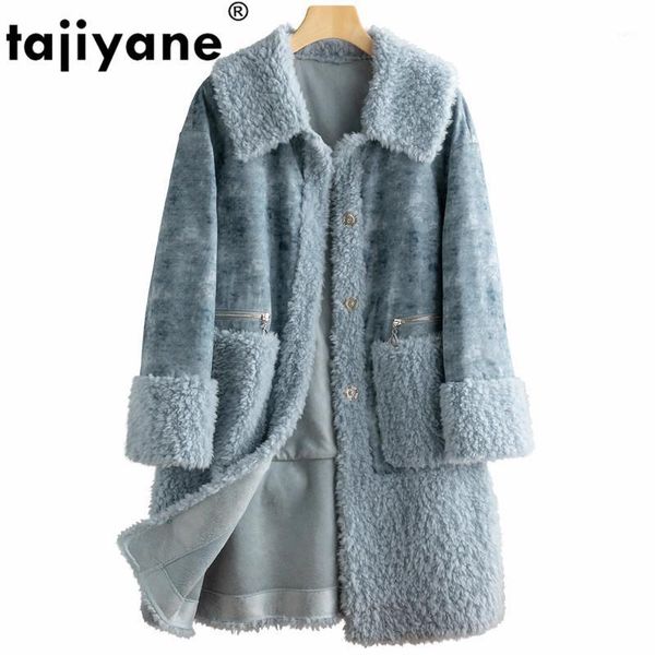 real fur coat 100% wool jacket autumn winter coat women clothes 2020 korean vintage sheep shearling suede lining zt38871, Black
real fur coat 100% wool jacket autumn winter coat women clothes 2020 korean vintage sheep shearling suede lining zt38871, Black