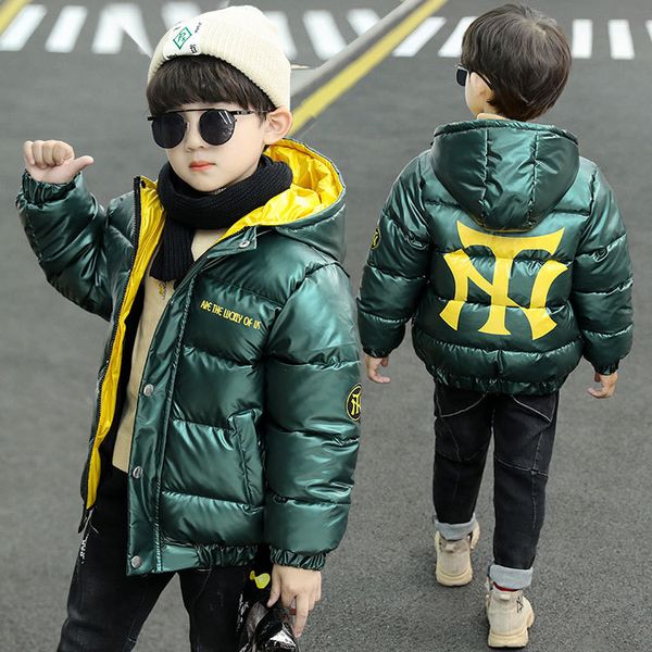 boys' cotton clothing 2020 new thickened zhongda foreign style winter coat children's down jacket, Blue;gray
boys' cotton clothing 2020 new thickened zhongda foreign style winter coat children's down jacket, Blue;gray