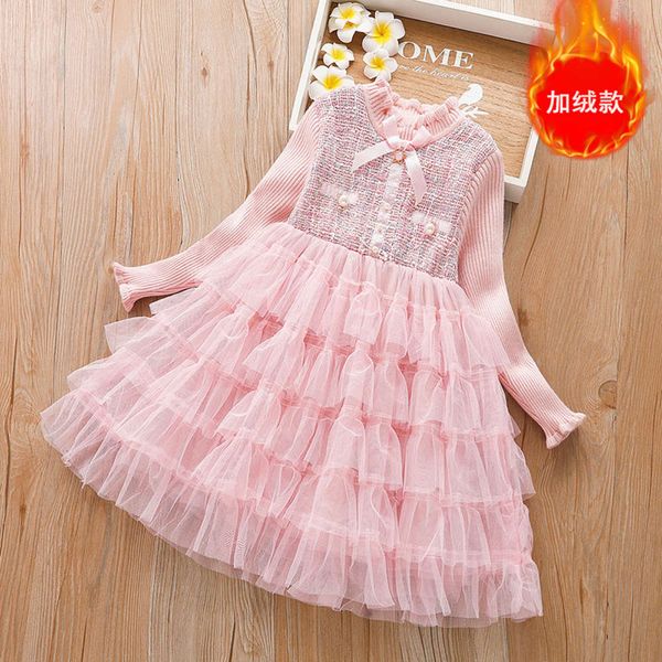 girl's cake drs winter new thickened children's foreign sle little girl gauze princs skirt, Red;yellow
girl's cake drs winter new thickened children's foreign sle little girl gauze princs skirt, Red;yellow