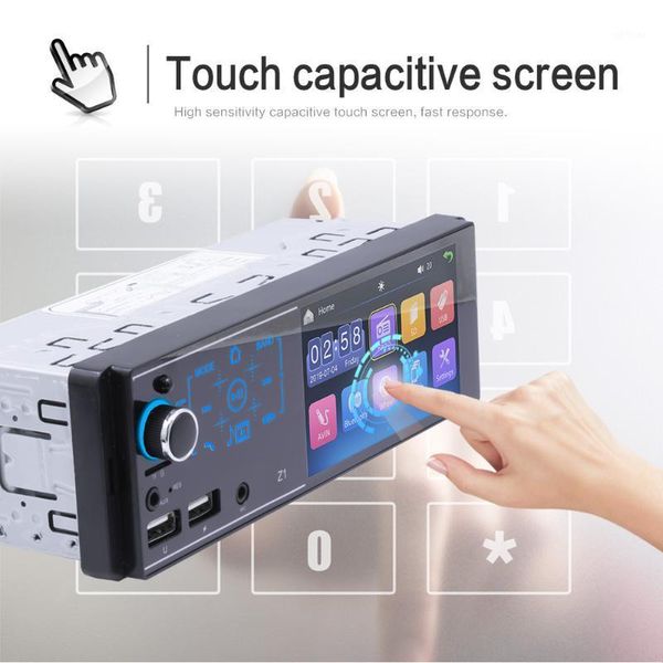 car mp5 player 1 din 4.1" touch screen auto rds & fm stereo bluetooth support microphone and rear view camera1
car mp5 player 1 din 4.1" touch screen auto rds & fm stereo bluetooth support microphone and rear view camera1