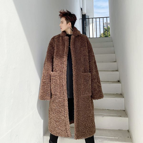2020 female male of skin long trench coat cardigan outerwear males streetwear hip vintage windcoat w564, Tan;black
2020 female male of skin long trench coat cardigan outerwear males streetwear hip vintage windcoat w564, Tan;black