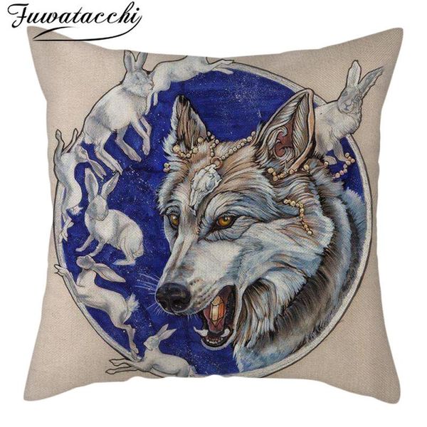 cushion/decorative pillow fuwatacchi linen cushion cover beige cartoon abstract animal printed case for home decorative couch 45x45cm 
cushion/decorative pillow fuwatacchi linen cushion cover beige cartoon abstract animal printed case for home decorative couch 45x45cm