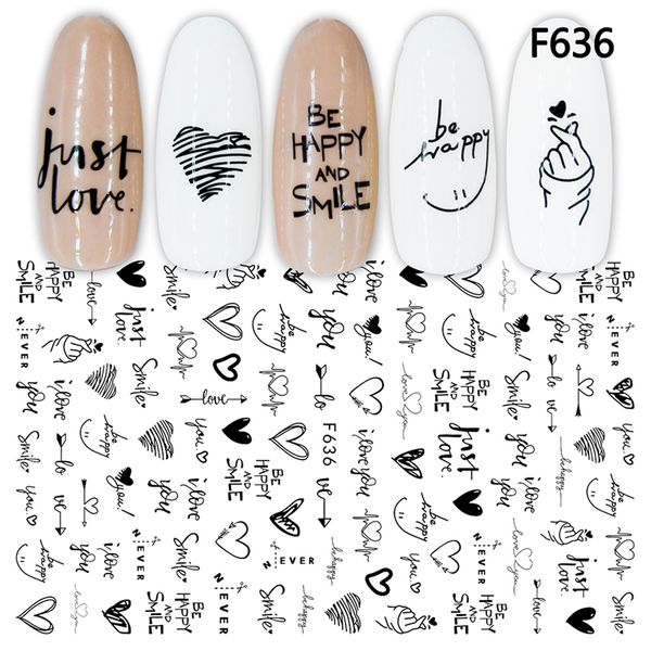 3d nail sticker cool english letter nail art decorations foil love heart design nails accessories fashion manicure stickers, Black
3d nail sticker cool english letter nail art decorations foil love heart design nails accessories fashion manicure stickers, Black