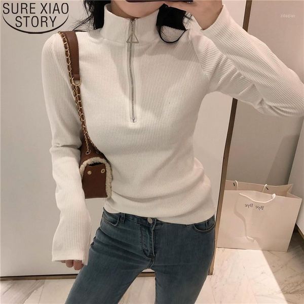 women's sweaters korean fashion long sleeve sweater hong kong style turtleneck women autumn winter zipper knitted pullover 110431, White;black
women's sweaters korean fashion long sleeve sweater hong kong style turtleneck women autumn winter zipper knitted pullover 110431, White;black