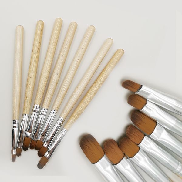 7pcs nail brushes pen brushed glue ptherapy acrylic builder flat crystal painting drawing carving pen uv gel manicure tool, Yellow
7pcs nail brushes pen brushed glue ptherapy acrylic builder flat crystal painting drawing carving pen uv gel manicure tool, Yellow