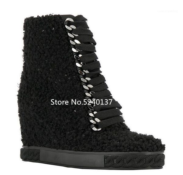 black wool women mid-calf boots 2020 new autumn/winter height increasing inside heel cross-tied boots female1
black wool women mid-calf boots 2020 new autumn/winter height increasing inside heel cross-tied boots female1