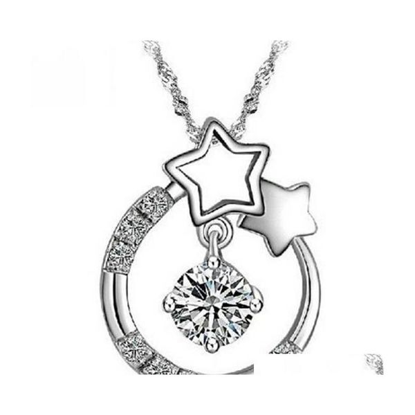 brand new 925 sterling silver woman zirconia austria crystal pendant water necklace 3layer white gold women wedding jewelry silver p0fz
brand new 925 sterling silver woman zirconia austria crystal pendant water necklace 3layer white gold women wedding jewelry silver p0fz